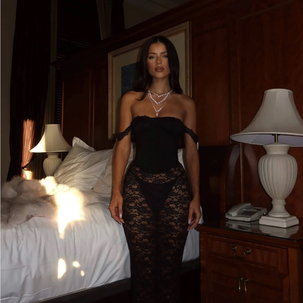 Outcast clothing Zana maxi dress - black in size XXS. Worn only once.